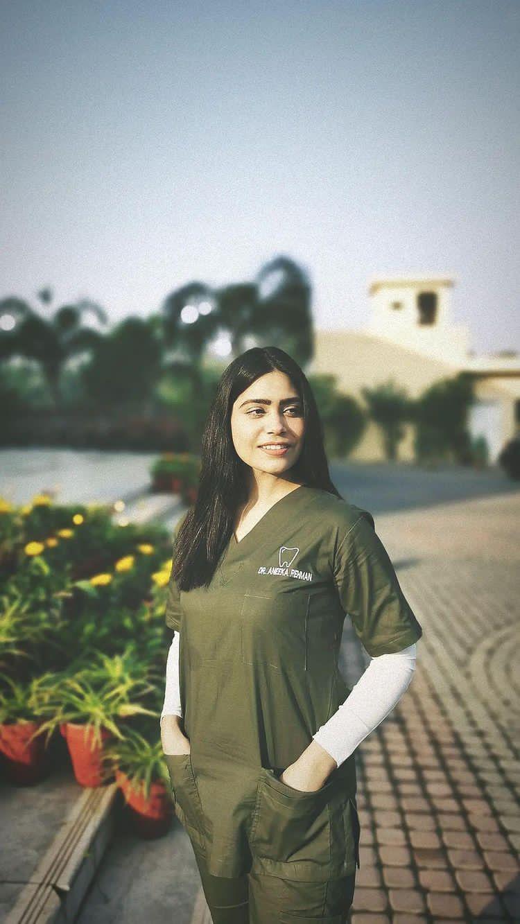 Classic Scrub Set — Olive green