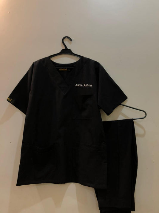 Classic Scrub Set —  Black