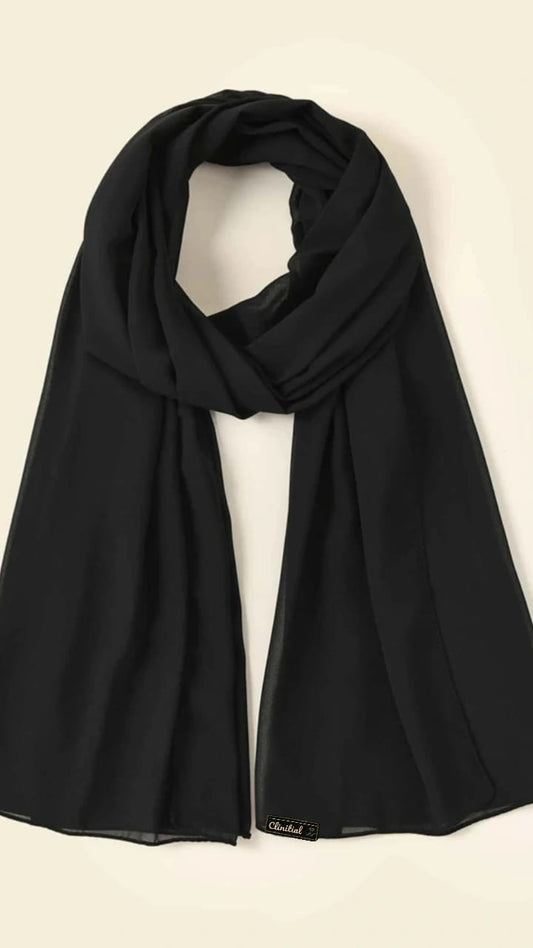 Black scarf