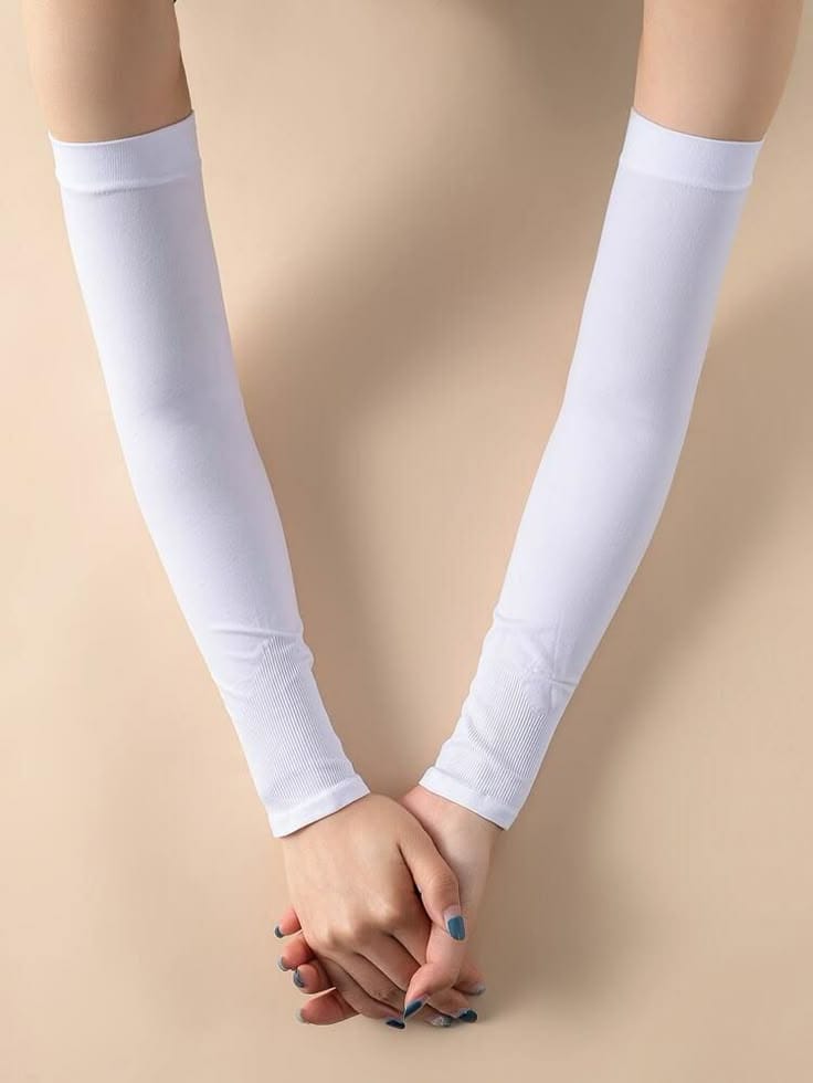 Arm warmer - white
