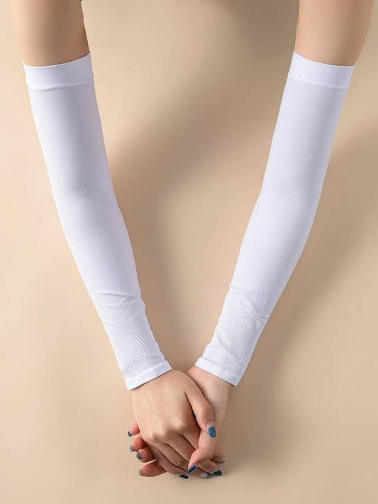 Arm warmer - white