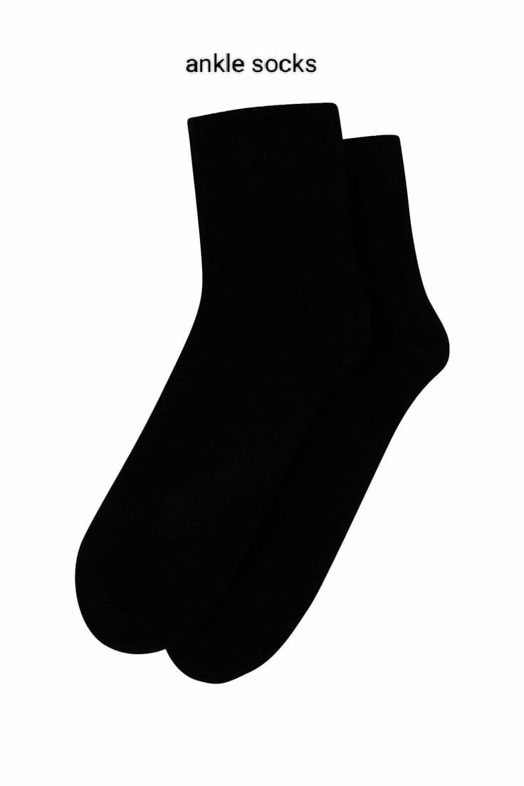 ankle socks - black