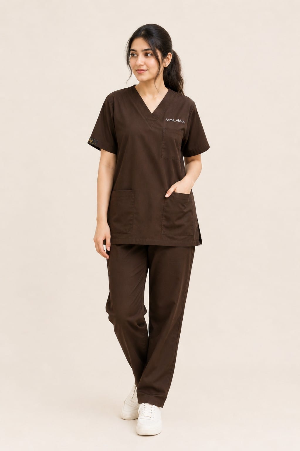 Classic Scrub set - Dark Brown