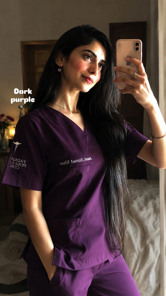 Classic Scrub Set —  Purple