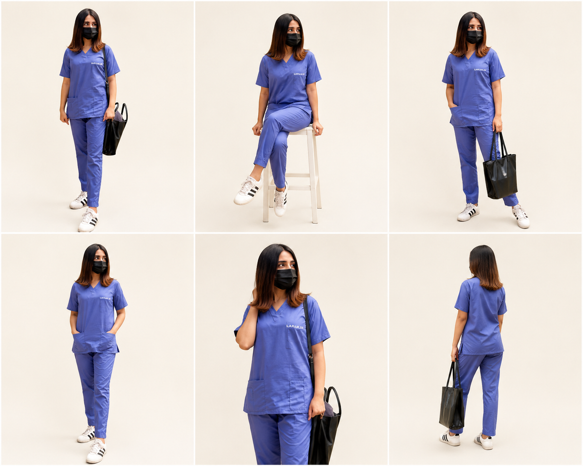 Classic Scrub Set —  Sky blue